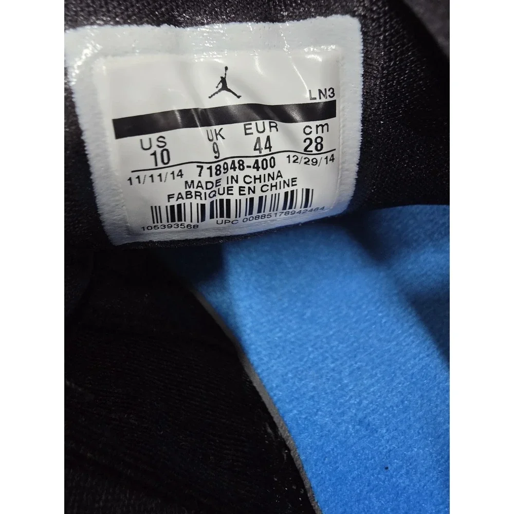 Air Jordan Future Low Basketball Shoes Mens 10 Photo Blue Sneakers 718948-400